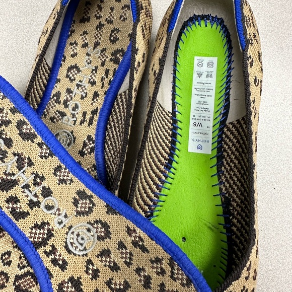 Rothy The Flat.  Discontinued color. Leopard print. - Picture 3 of 3